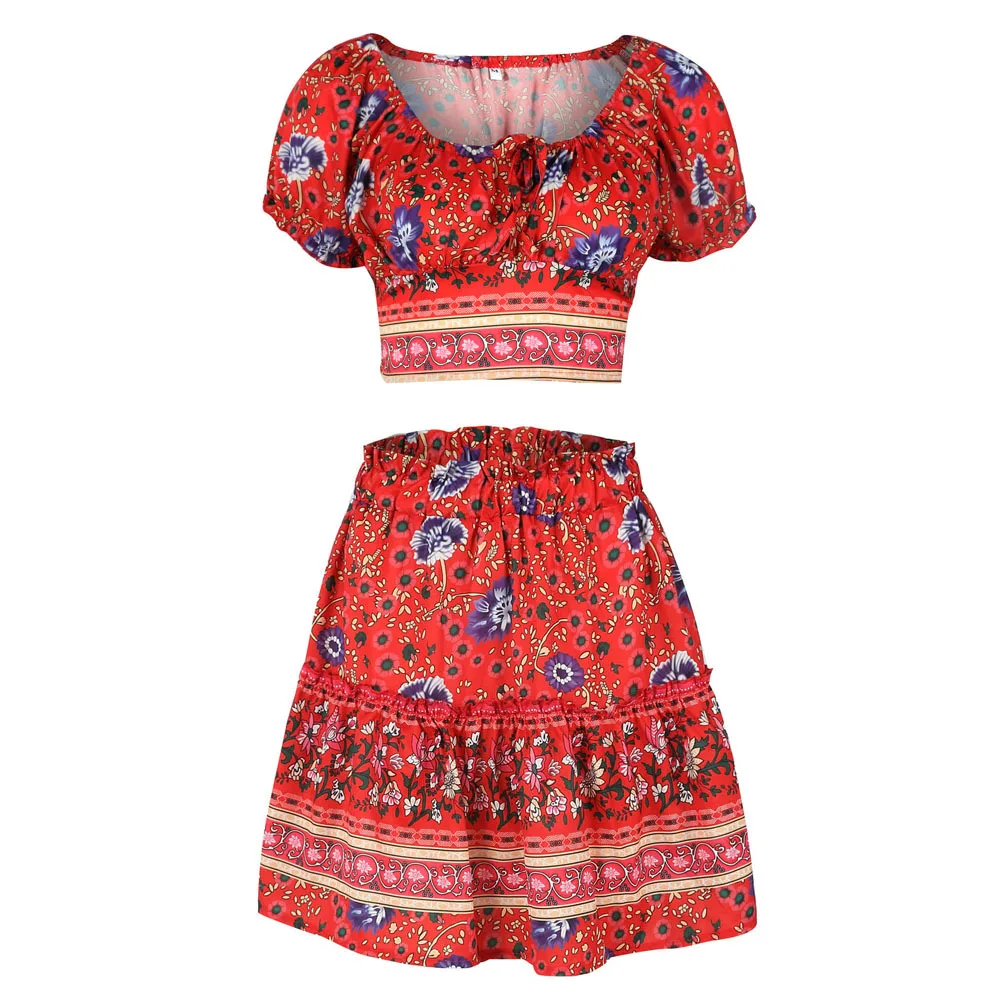 Женское Повседневное платье шифоновое сексуальное Бандажное с принтом шорты