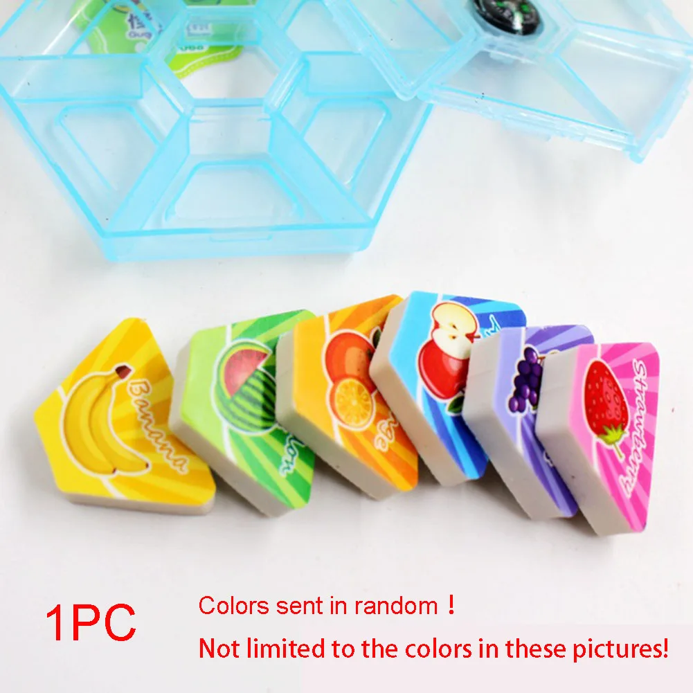 Резинки для фруктов стильные и милые резинки с ароматом 6 шт. школьные офисные