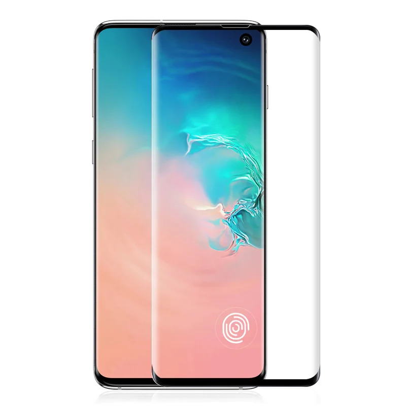 Изогнутое закаленное стекло для Samsung Galaxy S10 Plus Защита экрана S10E S10plus S 10 E пленка