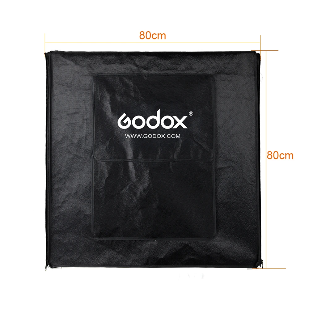 Godox LSD80 80*80 см 40 Вт светодиодный софтбокс для фотостудии световой тент + адаптер