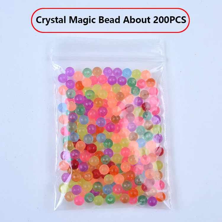 200pcs A 200-1000 шт./компл. 24 Цвета 5 мм распыления воды Aq Перлен Магия бусы развивающие 3D головоломки комплект аксессуаров для Для детей игрушки - Цвет: 200pcs A