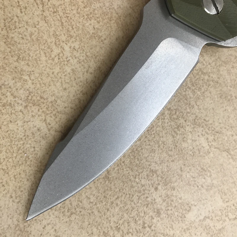 GEMOTU G10 3D Ручка D2 стальное лезвие Высокое качество Открытый Отдых EDC инструмент