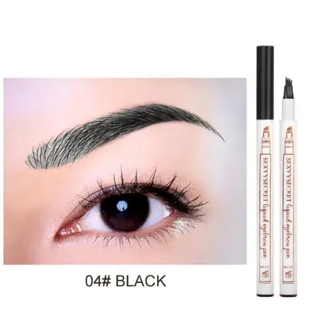 color 4 Drxiner карандаш для бровей, микроблейдинг, тату-ручка для бровей, тонкий эскиз, жидкая ручка для бровей, водостойкая тату, прочный карандаш для бровей - Цвет: color 4