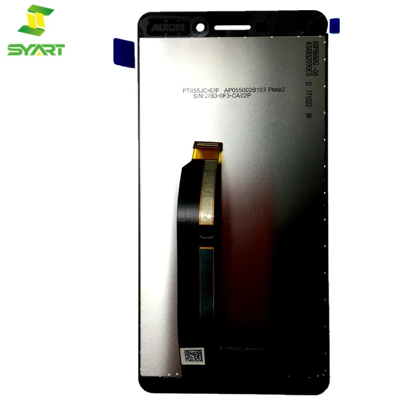 Для Nokia 6 II 2018 ЖК дисплей сенсорный экран дигитайзер сборка + Бесплатные