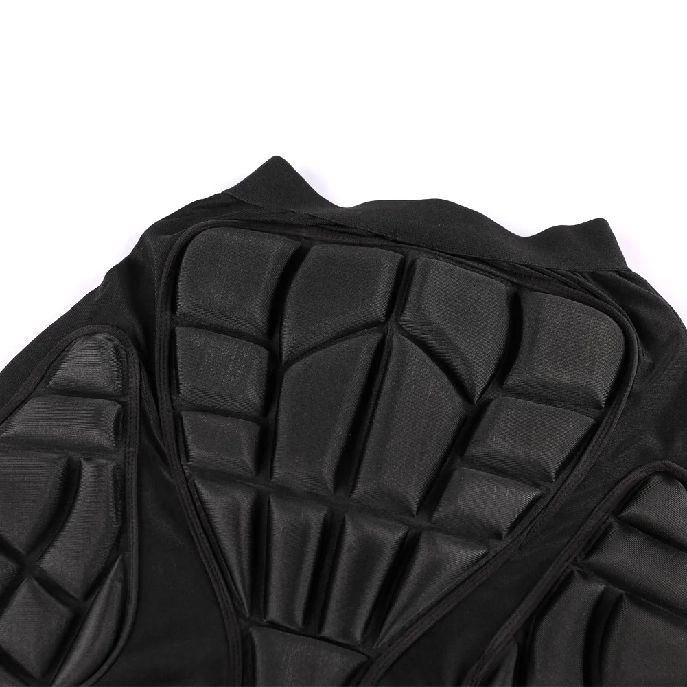 Анти осень Открытый протектор бедра Защитные Спортивные шорты брюки черный