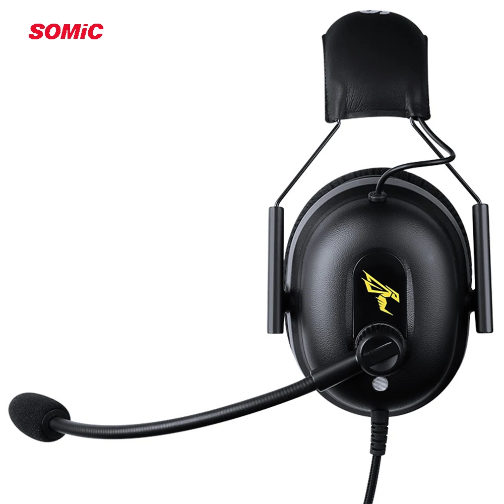 Игровая Гарнитура SOMIC G936N PS4 виртуальная Проводная гарнитура 7 1 3 5 мм ПК стерео