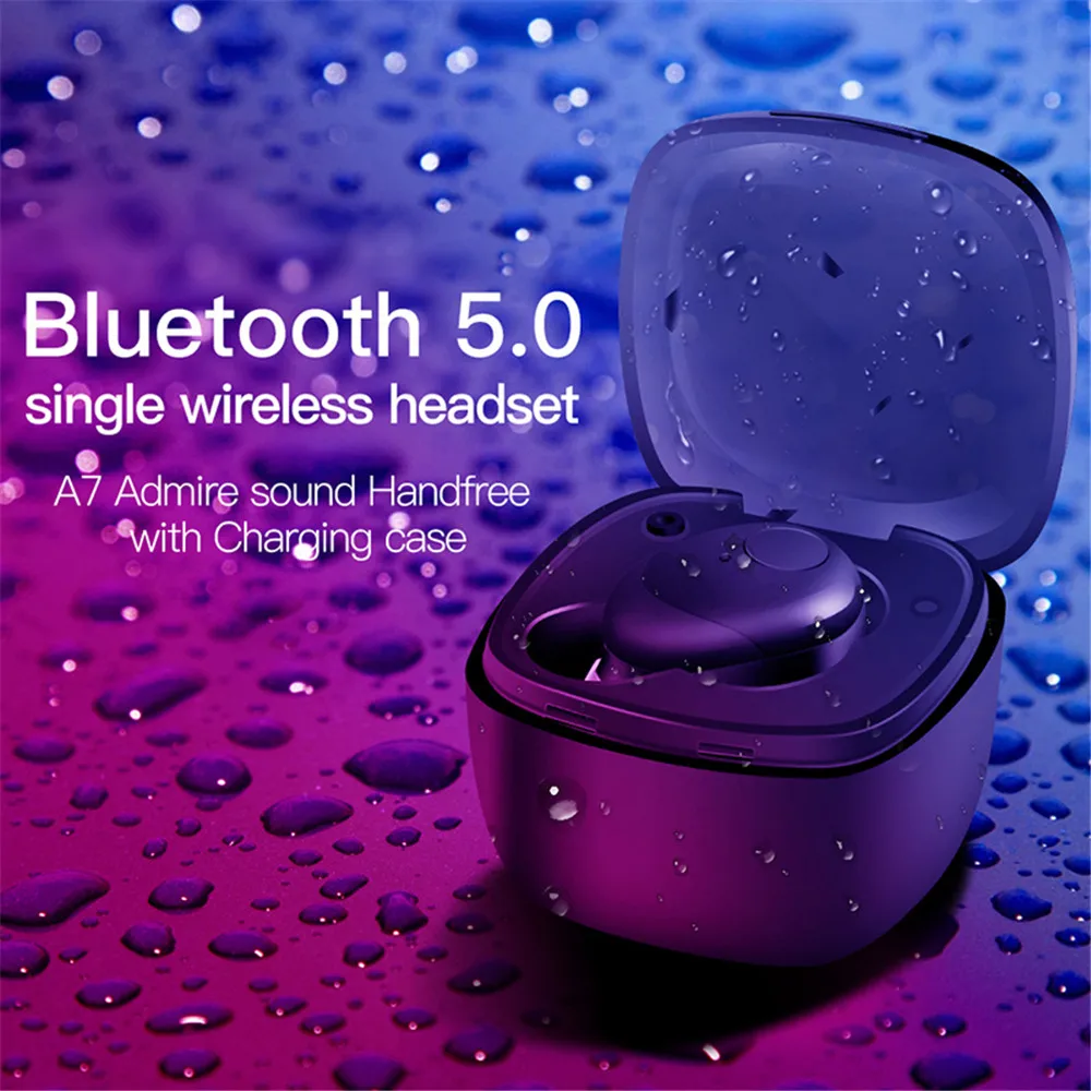 Bluetooth-наушник на одно ухо наушники с микрофоном для вождения Бизнес Беспроводной