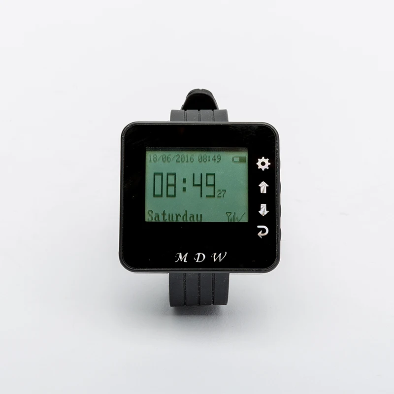 Mindewin Новая беспроводная система вызова для ресторана и бара 1 шт. хост приемник 5