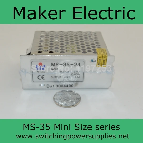 Высококачественный Малогабаритный одинарный выход мини размер импульсный