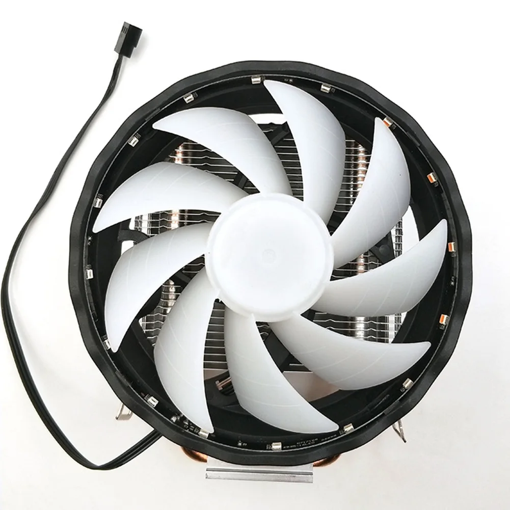 Настольный компьютер бесшумные 3 Pin прочный светодиодный вентилятор RGB