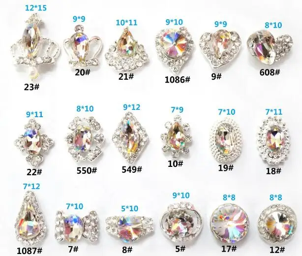 

100pcs Nial Art Alloy Decorations