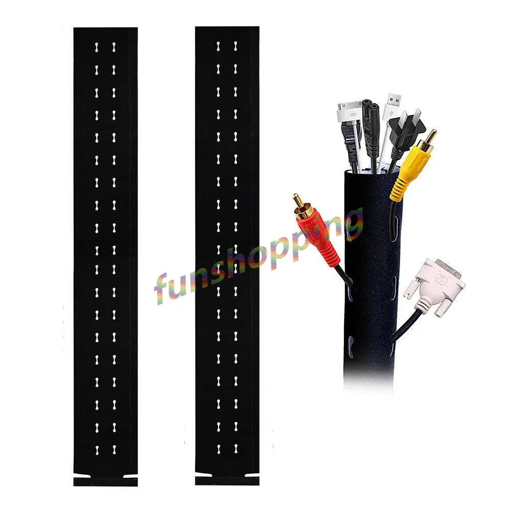 Гибкая Неопреновая кабельная обмотка 1 2 м шт.|cable management|cable wrapcord cable wrap |