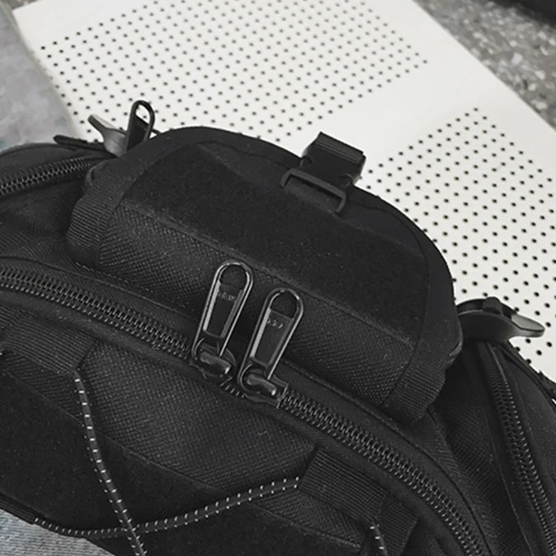 Уличная тактическая поясная сумка функциональная нагрудная Сумочка Мужская на