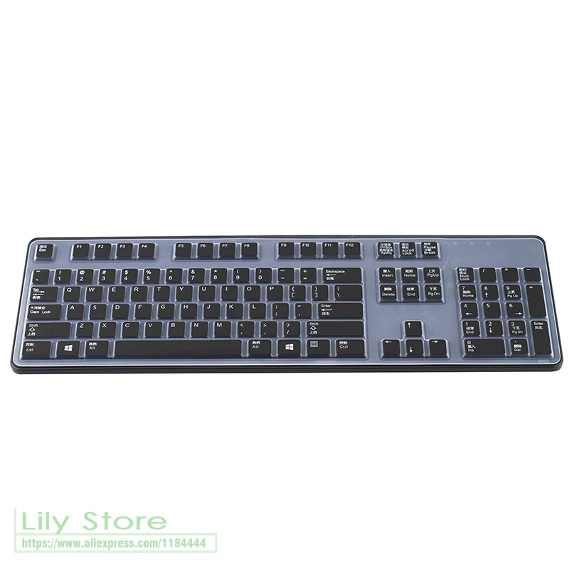 black Для Dell Kb212-B Kb4021 Sk-8120 настольный компьютер деловой ПК все-в-одном ПК клавиатура крышка протектор рабочего стола пленка Компьютерная - Цвет: black
