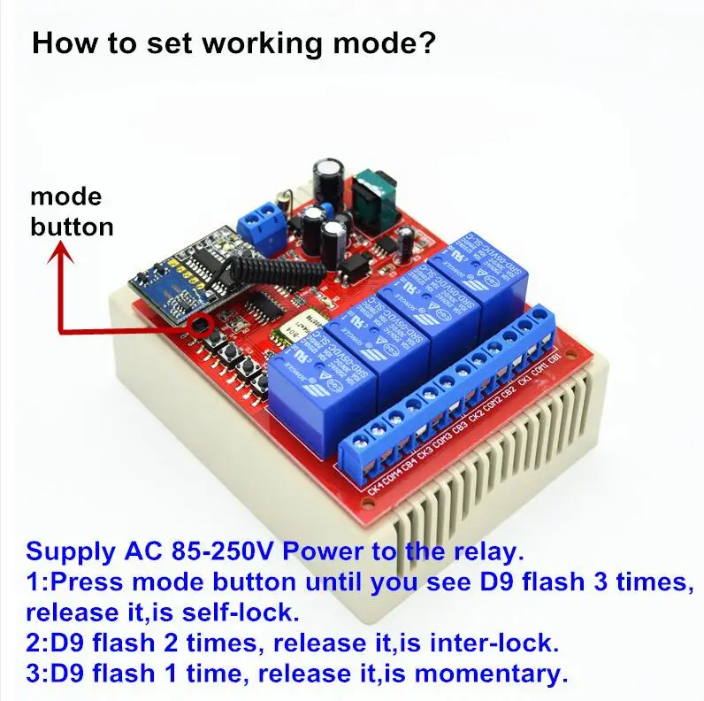 AC 220V 4CH канал WiFI переключатель Модуль Автоматизации умного дома вкл/выкл беспроводной Таймер Diy переключатель с дистанционным управлением по телефону APP
