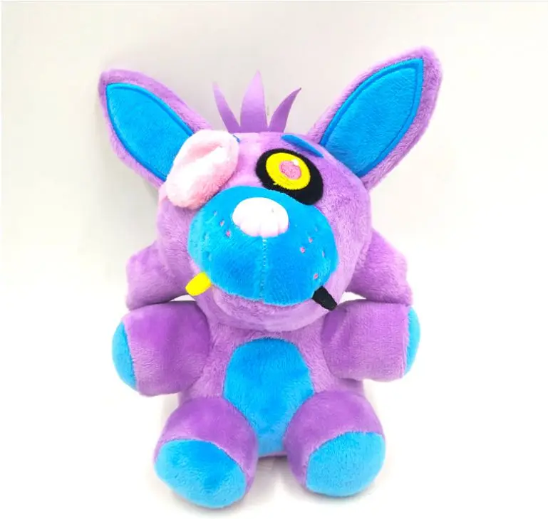 6 шт. 18 см FNAF Five Nights at Freddy limited edition кошмар кролик Бонни плюшевый мишка игрушка для