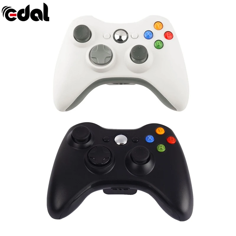 EDAL геймпад 2 4G беспроводной для xbox 360 контроллер Новый черный и белый джойстик