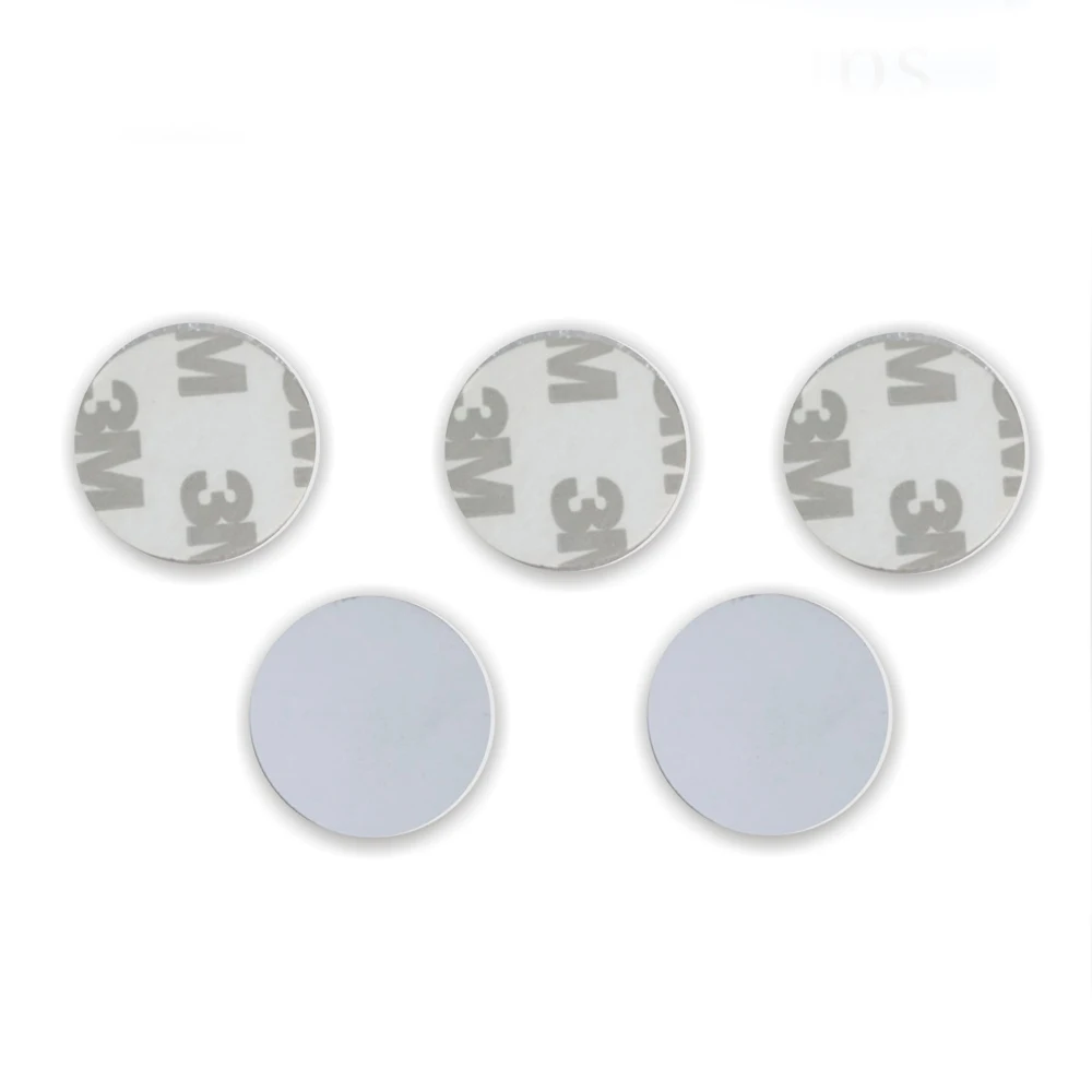 100pcs/lot 3-M sticker Rfid Tag 125K ID Coin card EM4100 RFID 125KHz tag keyfobs token for Access control | Безопасность и защита