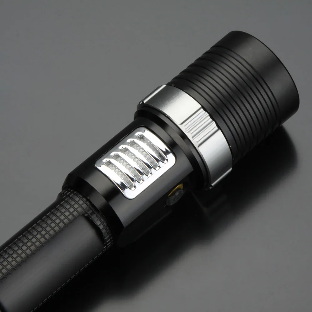Mini adjustable CREE XML-T6 LED flashLight Long distance 3 MODE ZOOM IN OUT Torch for camping Bicycle cycling hunting | Лампы и