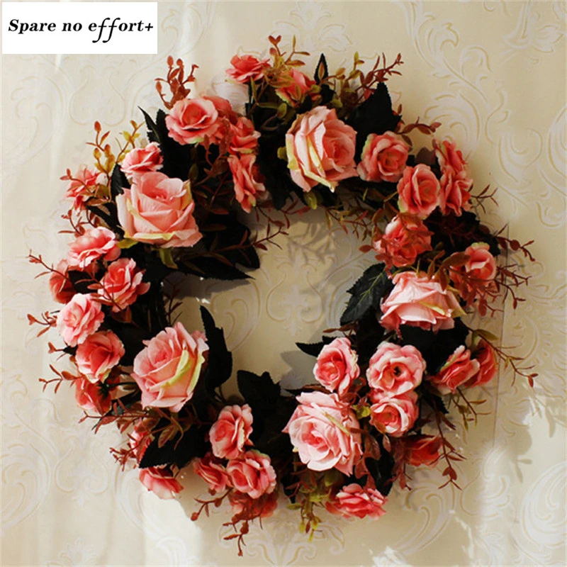 Гавайи вечерние настенный дверной подвесной Искусственные цветы венок