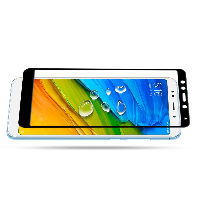 Полное покрытие Защитное стекло для Xiao mi Redmi 5 plus защита экрана закаленное на Xiomi