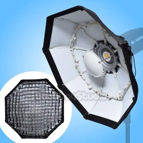 70 см белый Портативный Honeycomb сетки Красота блюдо Софтбоксы для Elinchrom Студия Строб