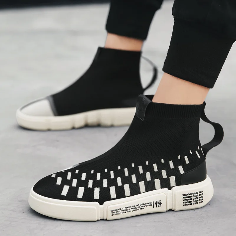Мужская обувь сезон весна-лето носки Высокая Повседневная дышащие Трендовые