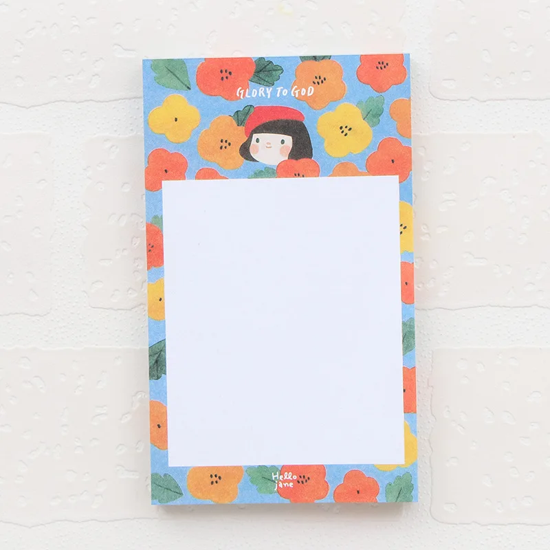 Мультяшный блокнот для девочек 70 листов мини-дневник планировщик список дел