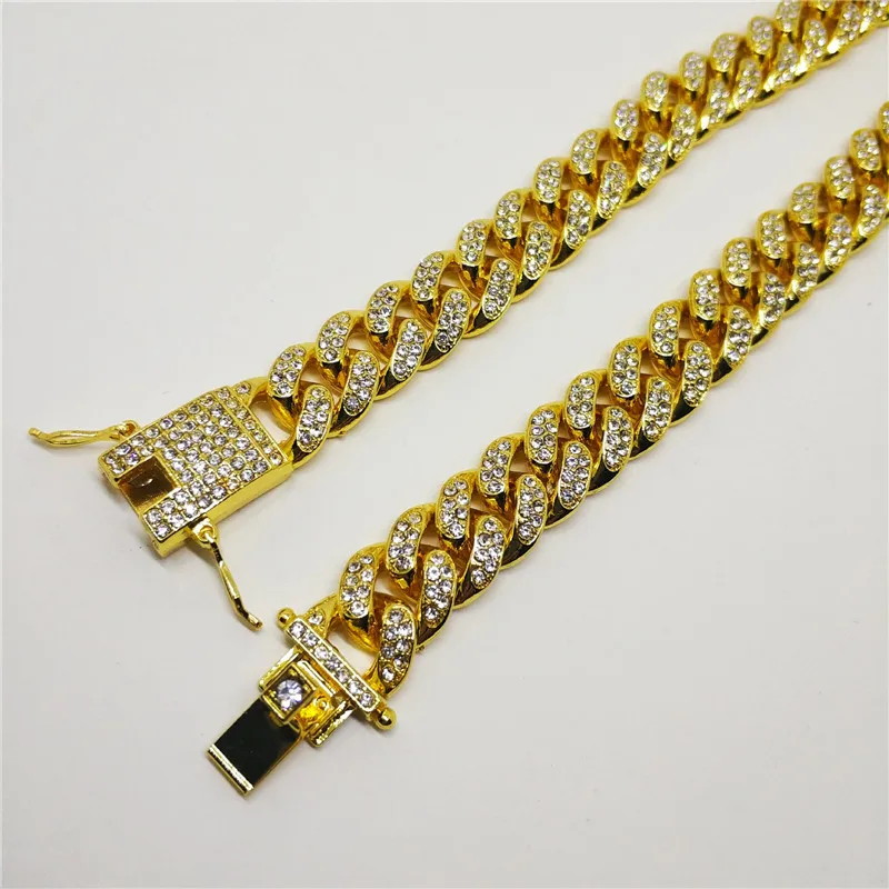 Хип-хоп, розовый, красный, Bling Iced Out, полный AAA кристалл, Pave, мужской браслет, Майями, кубинская цепочка, браслеты для мужчин, ювелирные изделия, Прямая поставка