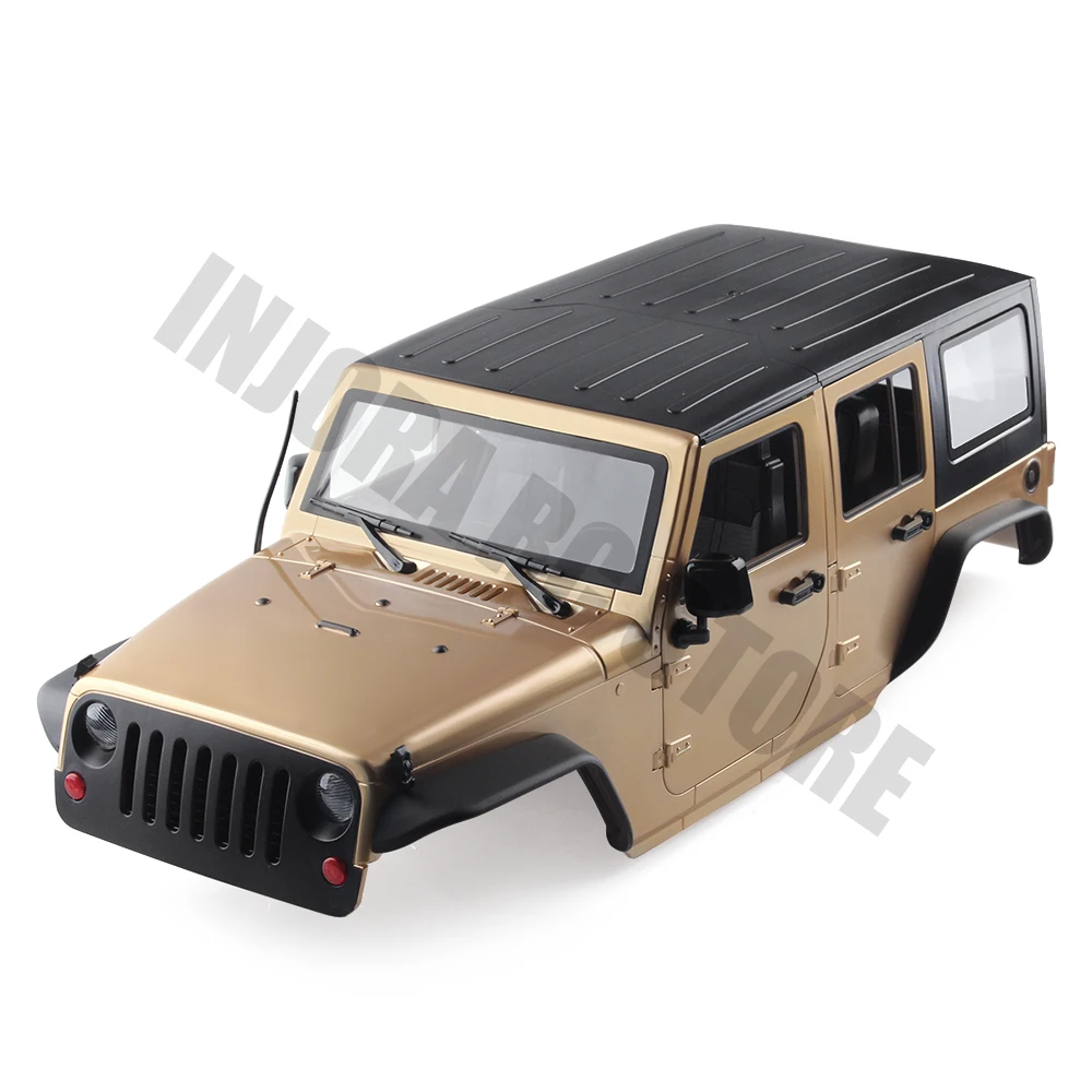 8 цветов доступны 1/10 RC Рок Гусеничный 12,3 дюймов 313 мм Колесная база корпус для осевой SCX10 и SCX10 II 90046 90047