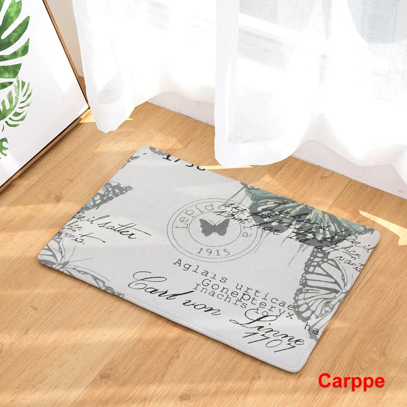 Придверные коврики с принтом бабочки для кухни ванной 40X60or50x80cm|printed mat|doormat carpetmat
