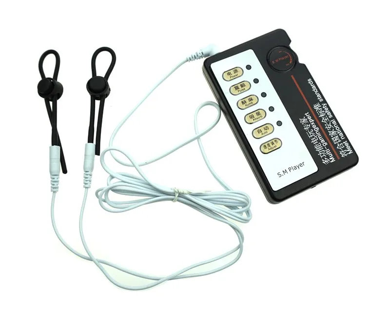 Женский комплект электрошок зажимы для сосков БДСМ бондаж Фетиш Секс-игрушки пар