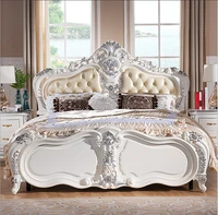 high quality european modern bed french bed 2 people bedroom furniture 1 8 m 6275