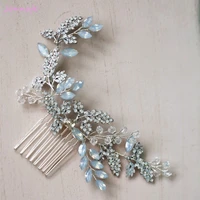 jonnafe crystal hair comb bridesmaid headpiece fashion wedding hair vie accessories bridal hair jewelry piece