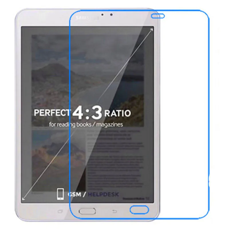 2 Шт./лот Премиум IST 0.3 мм 9 H Закаленное Стекло Пленка Для Samsung GALAXY S2 9.7 &quotT810 T815