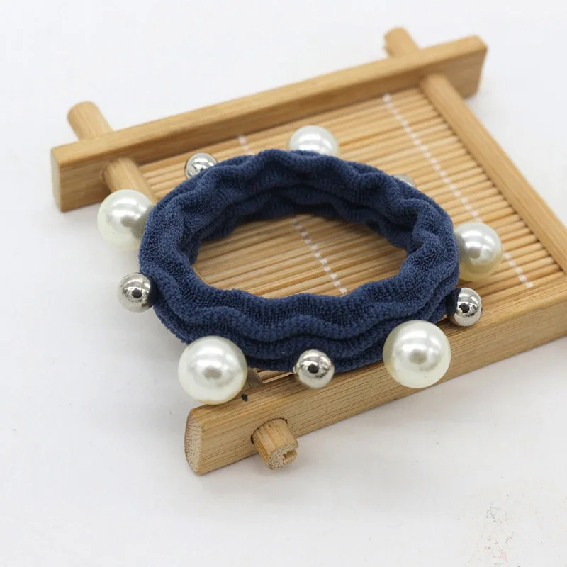 Лидер продаж, веревка для волос, 1 шт., корейские аксессуары для волос для девочек, эластичная резинка для волос, высокое качество, имитация жемчуга, популярные женские