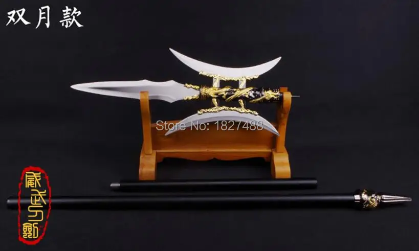 Боевые искусства KUNG FU день картина халберд копье байонет меч нож|knives knife|knife swordknife