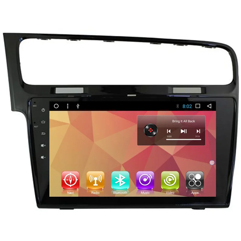 10 &quotAndroid автомобильный мультимедийный стерео радио аудио DVD GPS навигация Sat Nav