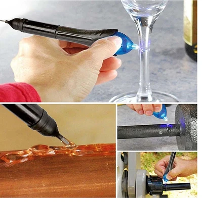 New Fixed Ultraviolet Lamp Rubber Repair Tool for Superpower Liquid Plastic Welding 5 seconds |