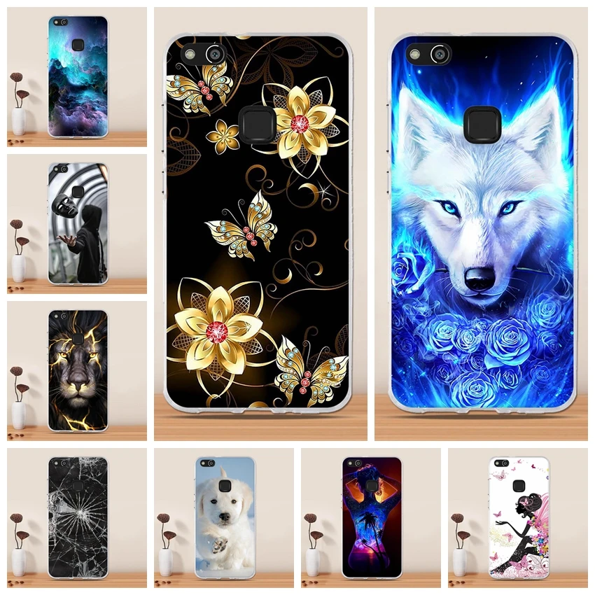 Чехол для huawei P10 Lite, чехол с 3D рисунком, силиконовый чехол для huawei P10 lite, мягкий чехол из ТПУ для huawei P10lite 5,", Чехол Для Телефона