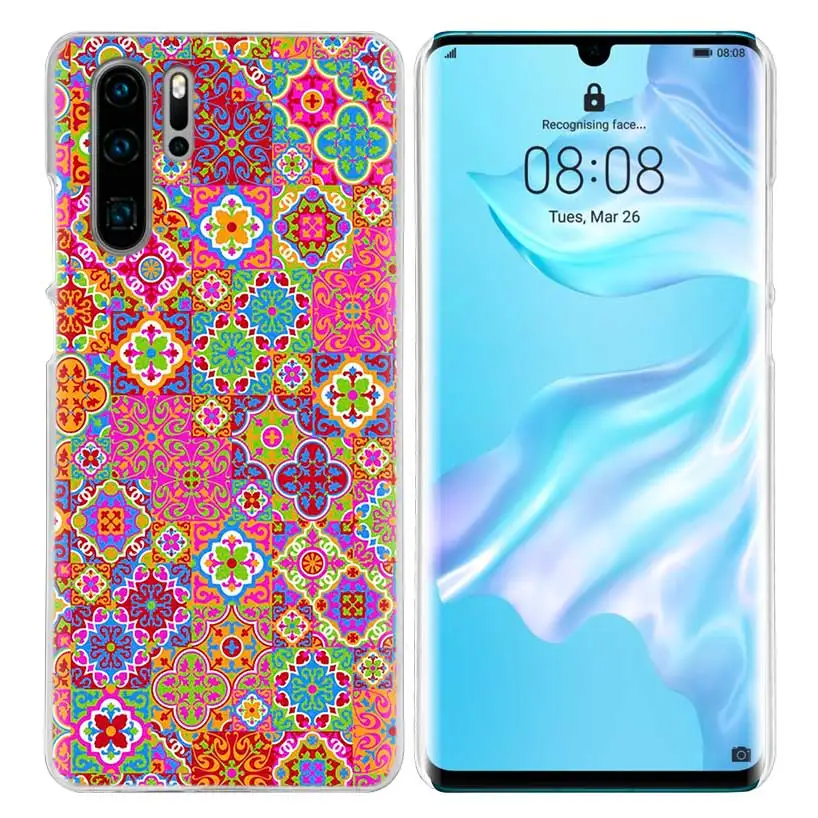 08 Чехол для huawei P20 P30 P Smart Nova 4 3i P10 P9 P8 mate 10 20 lite Pro Mini жесткий чехол для телефона - Цвет: 08