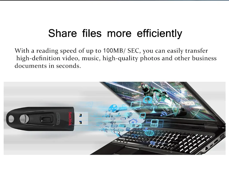 SanDisk USB флеш-накопитель USB 3,0 высокоскоростной u-диск Флешка Usb флешка 16 ГБ 32 ГБ 64 ГБ 128 ГБ флеш-накопитель 256 ГБ
