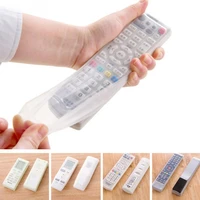 for tv remote control dust cover protective holder organizer waterproof silicone storage bags