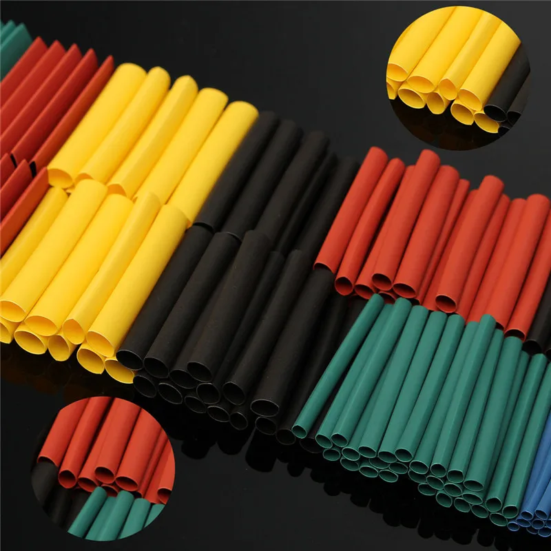 280PCS/Lot Assortment Ratio 2:1 Heat Shrink Tubing Tube Sleeve Sleeving Electronic Insulate Supplies For Wire Wrap Kit With Box - купить по