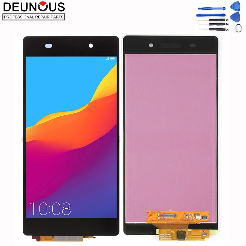 ЖК дисплей для Sony Xperia Z2 L50W D6502 D6503 с сенсорным экраном и дигитайзером сменный в