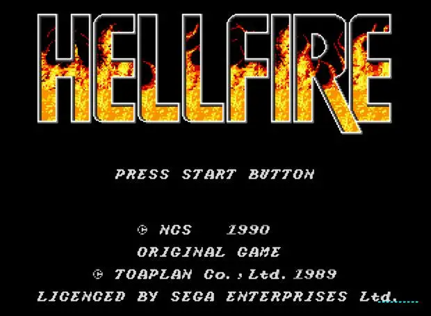 Игровая карта Hell Fire 16 бит MD для 16-битной игровой консоли Sega MegaDrive Genesis | Электроника