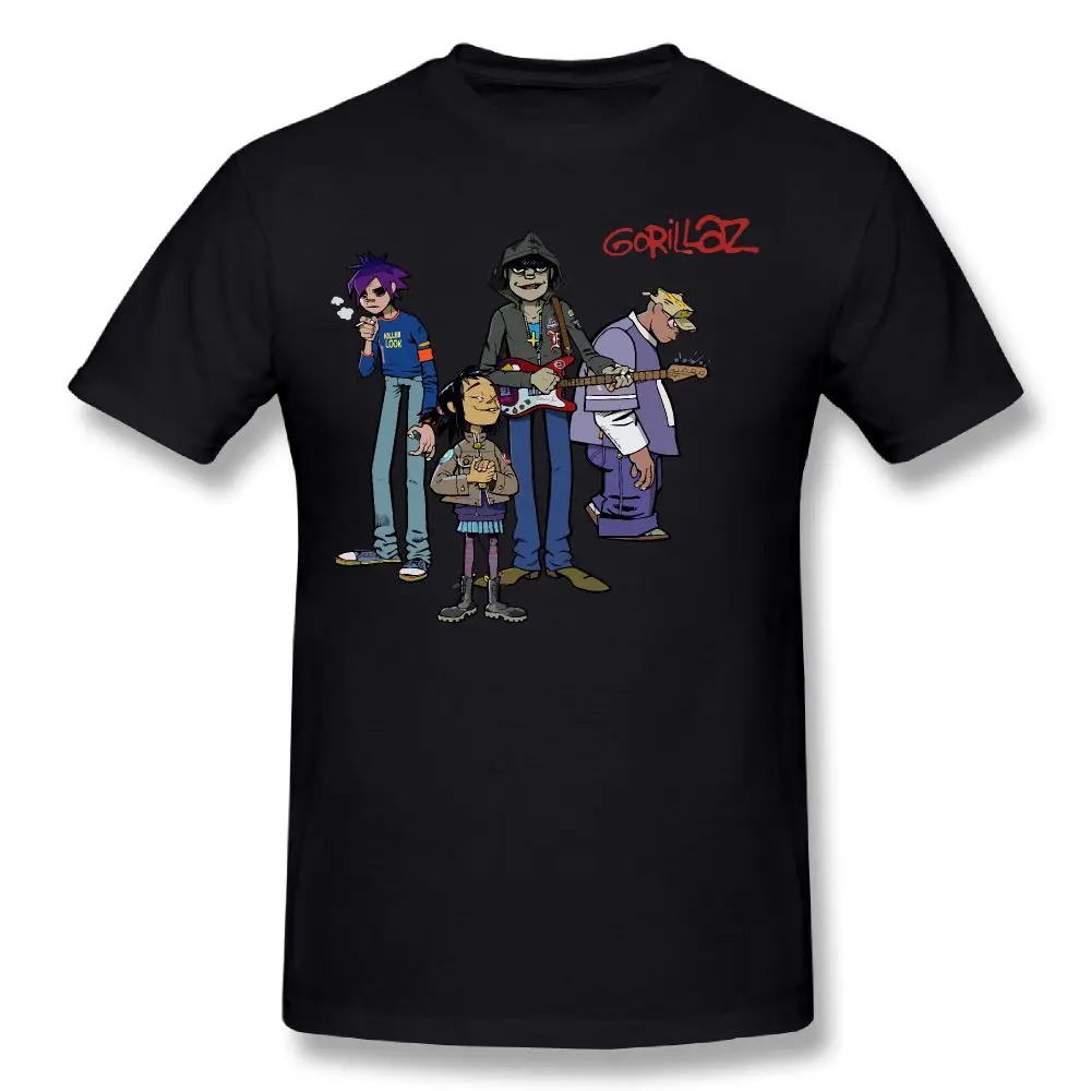 SAMCUSTOM Мужская Персонализированная креативная футболка с 3D принтом Gorillaz футболки