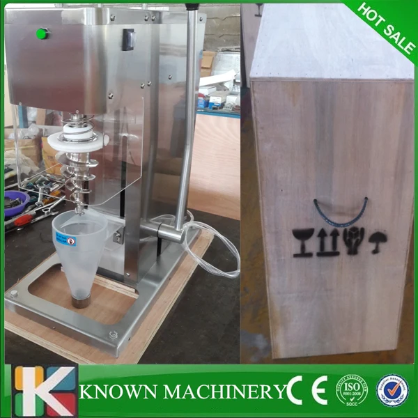 Патент дизайн нержавеющая сталь конус замороженный йогурт блендер реальные