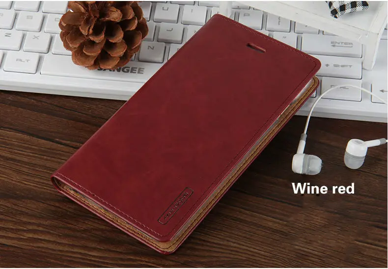 Горячие Продажи Продукта На Aliexpress Полный Защитный Визитница Blue Moon Flip Case для Samsung