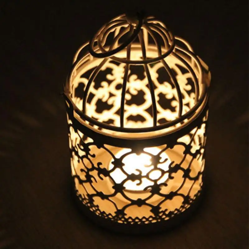 Металлическое железное античное декоративное свадебное украшение для птиц